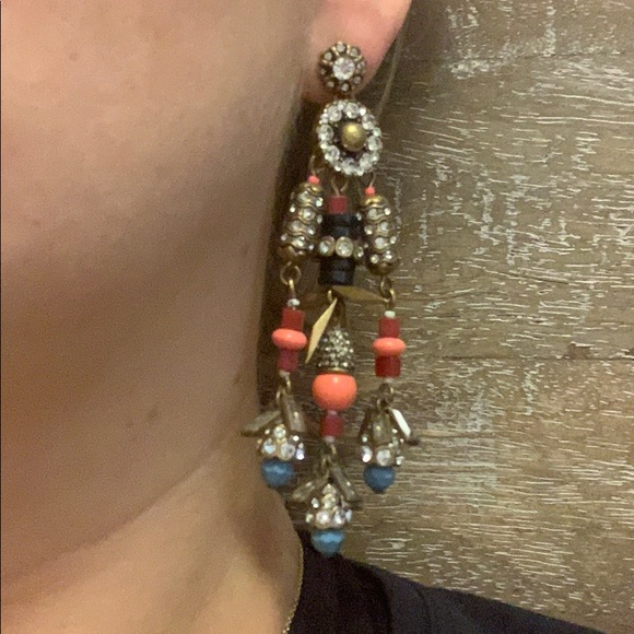 J Crew Statement Earrings - Picture 4 of 4